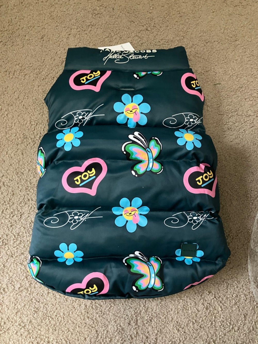 Hattie Stewart x Marc Jacobs x maxbone Green Puffer Vest